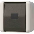 Produktbild: JUNG Taster m neutraler Kalotte 833W WG800 IP44 Wechsler 833W (833W)