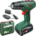 Produktbild: Bosch Akku-Bohrschrauber EasyDrill 18V-40, 18V / 2,0Ah, mit Akku, Ladegerät und Koffer