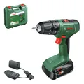 Produktbild: Bosch Akku-Bohrschrauber EasyDrill 18V-40 mit 1x Akku 2 Ah - im Tragekoffer - 06039D8004