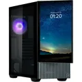Produktbild: Zalman Z10 DS mit Display Midi Tower ohne Netzteil schwarz