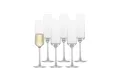 Produktbild: Zwiesel Glas Sektglas Pure Sektgläser 209 ml 6er Set, 6-tlg., Glas