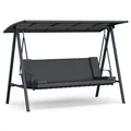 Produktbild: Blumfeldt LuxeLounge Hollywoodschaukel 3-Sitzer individuell verstellbar pulverbeschichtet wetterfest 10045989