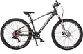Produktbild: 26 Zoll Alu Mountainbike Leader Fox Factor 8 Gang Scheibenbremsen Rh 36 cm schwarz weiss