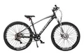 Produktbild: 26 Zoll Alu Mountainbike Leader Fox Factor 8 Gang Scheibenbremsen Rh 36 cm schwarz Weiss