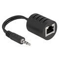 Produktbild: Delock Stereo Audio Extender RJ45 Bu zu 3,5 mm Kli (Klinkenadapter) (87858)