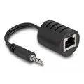 Produktbild: DELOCK Stereo Audio Extender RJ45 Bu zu 3,5mm Klinkenst 2 St