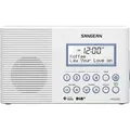 Produktbild: Sangean H203D, Persönlich, Digital, DAB, FM, 174 - 240 MHz, CT, PS, PTY, RT, 0,45 W - Weiß