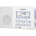 Produktbild: H203 Badradio Dab+, Ukw Taschenlampe, Wasserdicht Weiß - Sangean