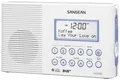 Produktbild: Sangean H203 Badradio DAB+, UKW Taschenlampe, wasserdicht Weiß