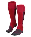 Produktbild: FALKE Damen Skisocken SK1 Comfort W Kh Wolle Funktionsmaterial warm dick 1 Paar, Rot Rose 8680, 35-36