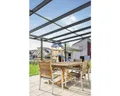 Produktbild: Terrassenüberdachung gutta Premium VSG Sicherheitsglas 1014 x 406 cm anthrazit