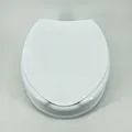 Produktbild: OrtoPrime Toilettensitzerhöhung 10cm mit Deckel Orthopädischer Toilettensitz mit