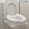 Produktbild: OrtoPrime WC Aufsatz 15 cm mit Deckel Toilettensitzerhöhung Universal für Senio