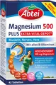 Produktbild: Abtei Magnesium 500 Plus Extra-Vital-Depot Hochdosiert B-Vitamine 42 Tabletten