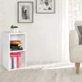 Produktbild: FineBuy Standregal Weiß Regal 30x60x30 cm Modern Holzregal Holz Nischenregal