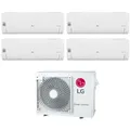 Produktbild: Quadri Split Inverter-klimaanlage Libero Smart Series 7+7+12 Mit Mu4r25 U40 R-32 Wi-fi Integrated 7000+7000+12000 - Neu - Lg