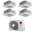 Produktbild: LG Multisplit 4-Wege-Kassette 4x 2,6 kW CT09F + MU4R25