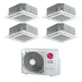 Produktbild: LG Multisplit 4-Wege-Kassette 4 x 2,6kW Klimaanlage Wärmepumpe
