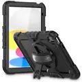 Produktbild: Tech-Protect Solid360 Hülle iPad 10,9′′ 2022 - Schwarz