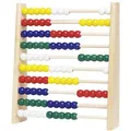 Produktbild: Goki Rechenschieber HS240, 100 Perlen, Rechenrahmen, aus Holz, mehrfarbig