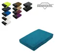Produktbild: EXKLUSIV HEIMTEXTIL Spannbettlaken Frottee Spannbettlaken Premium Marke, Frottee, Gummizug: rundum, (1 Stück), mit Rundumgummizug