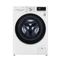 Produktbild: LG V7WD107H2E, Klasse E, Frontlader-Waschtrockner 10,5-7 kg, 1400 U/min, AI Direct Drive, Wi-Fi, Tiefenreinigung mit Dampf, TurboWash, Größere Kapazität, 62 x 60 x 85 cm ꟷ Weiß