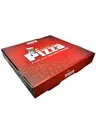 Produktbild: NoblesBox Karton Pizzakarton, Pizzaschachtel, 50-200 Stück, Stabile, Kraft, Pizza, Box, Pizzeria, Rot