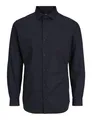 Produktbild: Herren Freizeit Hemd JPRBLAPARKER Slim Fit Schwarz Blau XSXXL, GrößeL, FarbeB...