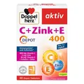 Produktbild: doppelherz c+zink+e depot tabletten 40 St