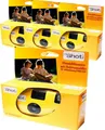 Produktbild: TopShot 4 x Einwegkamera Topshot gelb/rot Einwegkamera