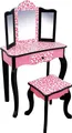 Produktbild: Schminktisch mit Hocker - Leopard