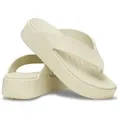 Produktbild: Crocs Getaway Groove Platform Flip Elfenbein US W10 (EU 41-42) Damen