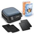 Produktbild: Tefal SW8674F0 Sandwich-Toaster 700 W Schwarz, Dunkelblau