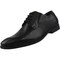 Produktbild: Bugatti Businessschuhe Businessschuhe Glattleder - Schwarz - 45