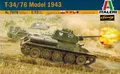Produktbild: Italeri - 7078 - T 34 / 76 Model 1943 - Panzer - 1:72