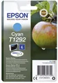 Produktbild: Epson C13T12924012 Epson Inkjet-Druckerpatronen blau, 470 Seiten , C13T12924012