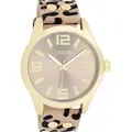 Produktbild: Oozoo Armbanduhr beige schwarz Leder Timepieces Damen Analog-Quarzuhr UOC1097A - Beige