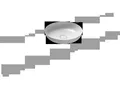 Produktbild: Kaldewei MIENA Waschtisch-Schale, 3180, rund, ohne Überlauf, Durchmesser 450mm,
