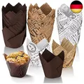 Produktbild: 150 Stück Muffinförmchen Papier, Muffins Papierförmchen, Cupcake Formen Papier,