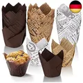Produktbild: 150 Stück Muffinförmchen Papier, Muffins Papierförmchen, Cupcake Formen Papier,