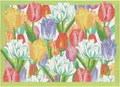 Produktbild: Ekelund Tischsets (2x Set) Tulpen - Vårtulpaner  35x48 cm Baumwolle