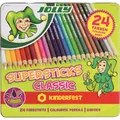 Produktbild: Jolly 3000-0293 - Supersticks Classic, 24 Farben, Mine, Lernmaterialien, 3.8 mm (Mehrfarbig, 24 x) (3000-0293)