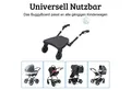 Produktbild: Fillikid Kinderwagenaufsatz Buggyboard FlexiRide Schwarz Exklusiv