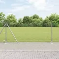 Produktbild: vidaXL Euro Zaun mit 13 Flanschen 0,8x25 m Verzinkter Stahl