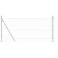 Produktbild: vidaXL Zaun mit Pfosten Silber 0,8 x 25 m Stahl - Silber