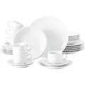 Produktbild: Seltmann Weiden Kombiservice, Weiß, Keramik, Rund, 1x1x1 cm, Essen & Trinken, Geschirr, Geschirr-Sets, Kombiservice