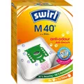 Produktbild: swirl M 40 EcoPor Anti Odour Staubsaugerbeutel weiß Dirtlock Funktion 1x4 Beutel