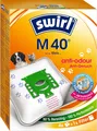 Produktbild: Swirl M40 EcoPor Staubsaugerbeutel Miele Hoover Geruchsfilter 4Stk