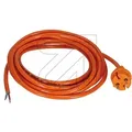 Produktbild: Anschlußleitung mit Konturenstecker H05BQ-F 2x1,5mm 5m
