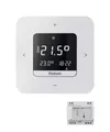 Produktbild: Theben 8139201 RAMSES 813 top3 Set 1 Digital-Uhrenthermostat im Set Wochenprogramm, Batterieversion, App-Bedienung möglich, Empfänger für DIN-Schiene
